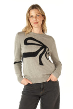 Load image into Gallery viewer, Zaket &amp; Plover Ruby Bow Sweater ZP7135 - Cloud
