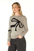 Load image into Gallery viewer, Zaket &amp; Plover Ruby Bow Sweater ZP7135 - Cloud
