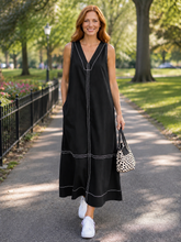 Load image into Gallery viewer, Lauren Westport Dress 1305ABLK - Black
