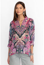 Load image into Gallery viewer, Johnny Was Marlow Burnout Blouse - Paisley Melody
