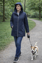 Load image into Gallery viewer, Renoma Chelsea Parka with Hood 2141 - Navy

