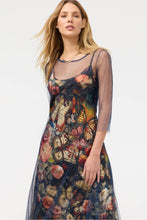 Load image into Gallery viewer, Johnny Was Silver Foil Mesh Dress C36325 -O - Teyros Scarf
