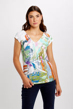 Load image into Gallery viewer, Dolcezza Chantal Print Top
