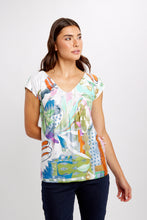 Load image into Gallery viewer, Dolcezza Chantal Print Top
