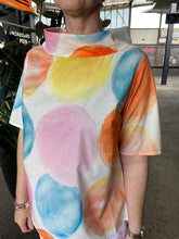 Load image into Gallery viewer, See Saw - SS Cowl Nk Top - Pastel Spot - SS545
