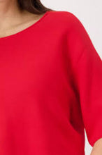 Load image into Gallery viewer, Monari - R/N Pullover Basic Left-Left - Red - 409948
