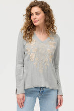 Load image into Gallery viewer, Johnny Was Carmelita Tee J12726-1 - Grey
