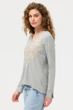 Load image into Gallery viewer, Johnny Was Carmelita Tee J12726-1 - Grey
