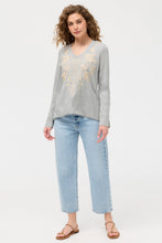 Load image into Gallery viewer, Johnny Was Carmelita Tee J12726-1 - Grey
