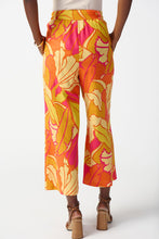 Load image into Gallery viewer, Joseph Ribkoff Tropical Print Belted Pant
