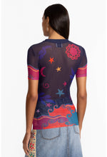 Load image into Gallery viewer, Johnny Was Eleanor Mesh Tee L17025-4 - Palomas Island
