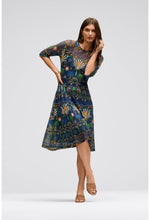 Load image into Gallery viewer, Johnny Was Nova Panelled Midi Dress 34524- Del Mar
