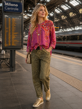 Load image into Gallery viewer, Johnny Was Franceen Shirt C11126-1 - Lantana Scarf
