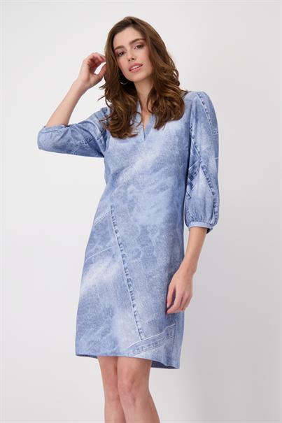 Monari Denim Print Dress 408369