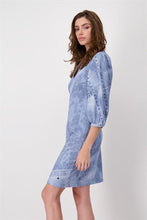 Load image into Gallery viewer, Monari Denim Print Dress 408369
