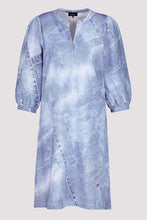 Load image into Gallery viewer, Monari Denim Print Dress 408369
