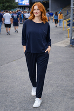 Load image into Gallery viewer, Lauren Como Studio Pant - Navy
