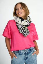 Load image into Gallery viewer, POM Oopsy Daisy Black Shawl
