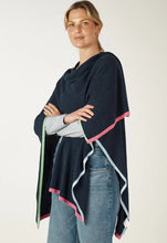 Load image into Gallery viewer, Zaket &amp; Plover Poncho ZP7153- Denim
