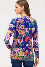 Load image into Gallery viewer, Johnny Was Janie Favourite Long Sleeve Crew Tee R16225-O - Victoria
