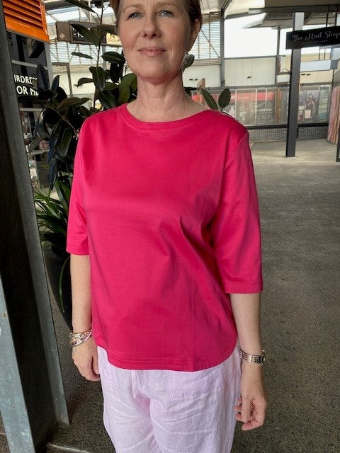 Foil Shore Bet Top CFO8303 - Raspberry