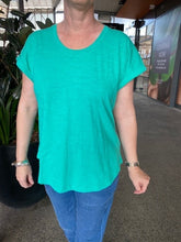 Load image into Gallery viewer, Foil Role Model Tee CFO8173 -Aquamarine
