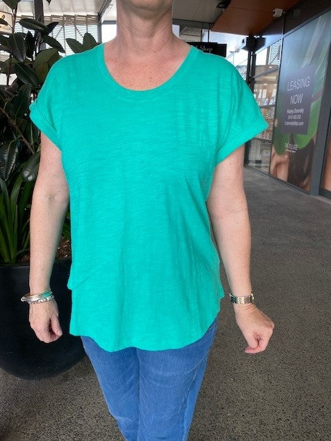 Foil Role Model Tee CFO8173 -Aquamarine