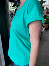 Load image into Gallery viewer, Foil Role Model Tee CFO8173 -Aquamarine
