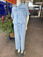 Load image into Gallery viewer, Monari - Shirt Collar Jacket Lyocell - Jean - 409613MNR
