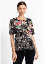Load image into Gallery viewer, Johnny Was Janie Favourite Kimono Sleeve Tee T14625-3 - Lavilla Black
