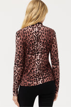 Load image into Gallery viewer, Johnny Was Janie Favourite Long Sleeve Tee T17525-9 - Leopard
