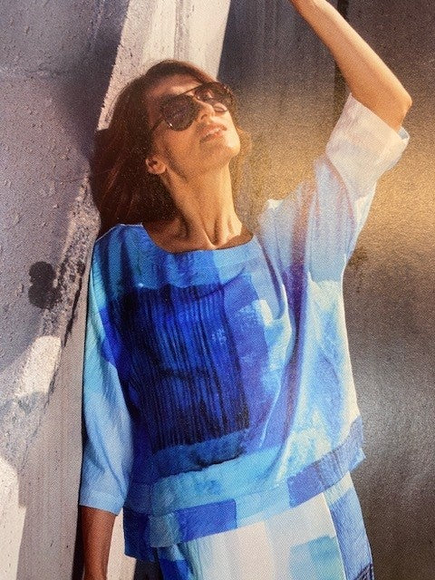 Kokomarina Nitya Blouse KM1129 - Print Turkish