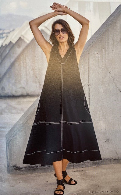 Kokomarina Vanity Dress KM1104 -Black