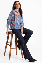 Load image into Gallery viewer, Johnny Was Peplum Ruffle Hem Shirt W14125-7 Diana Plaid
