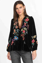 Load image into Gallery viewer, Johnny Was Ardell Velvet Relaxed Blouse
