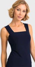 Load image into Gallery viewer, Joseph Ribkoff Navy Square Neck Cami
