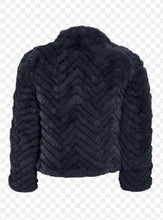 Load image into Gallery viewer, Loobies Story Asta Chevron Jacket - Black
