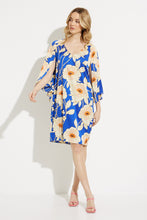 Load image into Gallery viewer, Joseph Ribkoff Floral V Neck Dress
