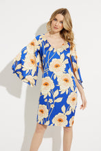 Load image into Gallery viewer, Joseph Ribkoff Floral V Neck Dress
